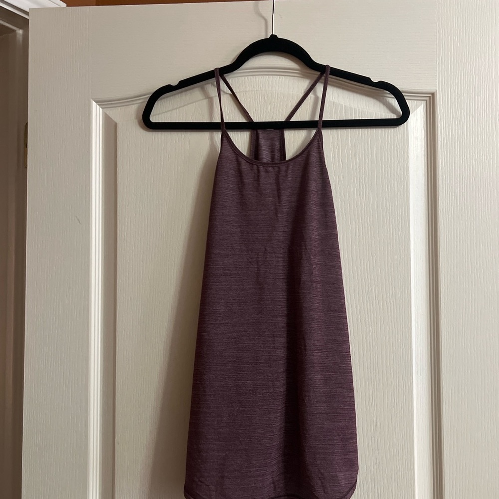 Lululemon Power Y Tank | Size 8 | Plum Heathered